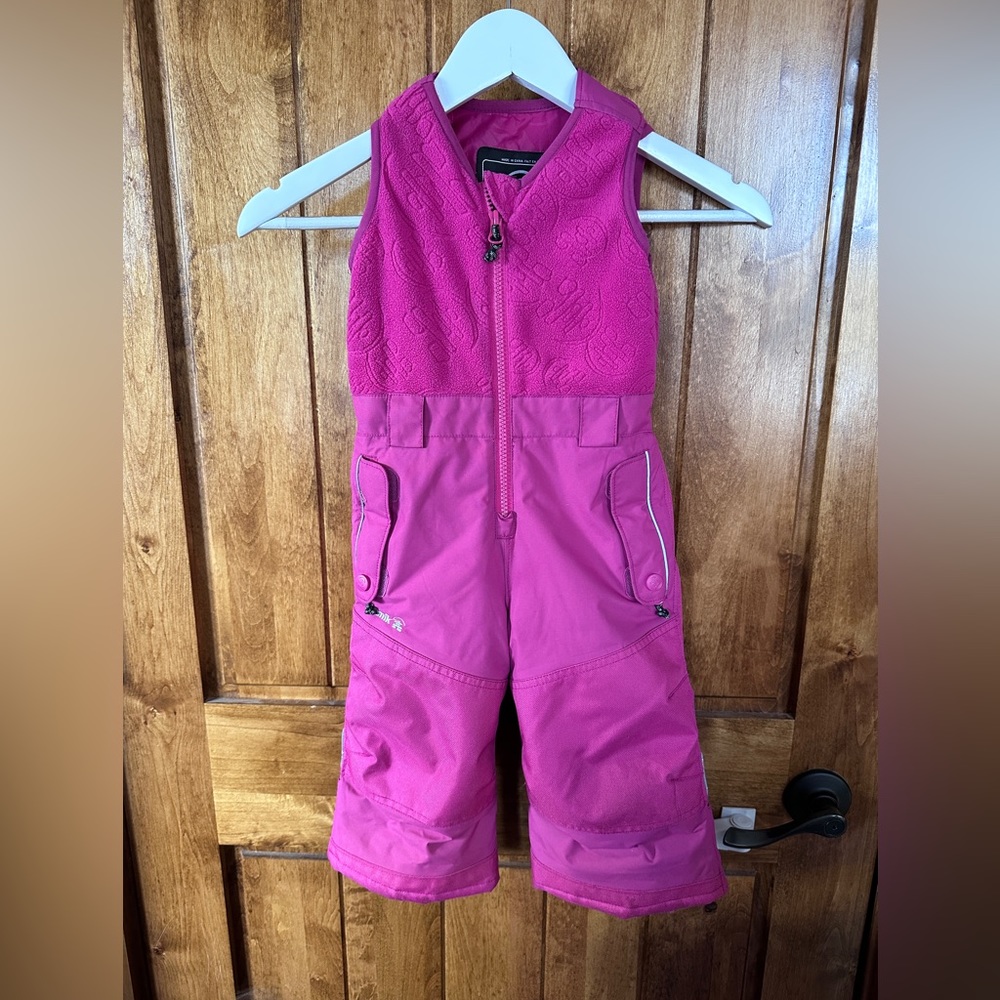 Kamik girls snowpants. Size 18 months.